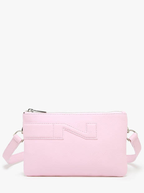 Crossbody Tas Florence Leder Nathan baume Roze n city 4